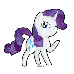 Size: 3000x3000 | Tagged: safe, artist:holiday252, rarity, g4, female, high res, simple background, solo, wink