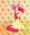 Size: 5393x6078 | Tagged: safe, artist:rainbownspeedash, part of a set, apple bloom, g4, absurd resolution, adorabloom, apple, cute, female, food, looking at you, older, open mouth, sitting, smiling, solo