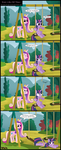 Size: 1725x4275 | Tagged: safe, artist:toxic-mario, princess cadance, twilight sparkle, g4, comic, swing