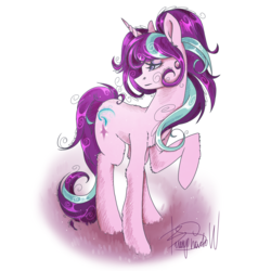 Size: 2048x2048 | Tagged: safe, artist:marywolfy, starlight glimmer, g4, female, high res, simple background, solo, white background