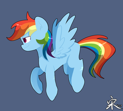 Size: 1300x1182 | Tagged: safe, artist:yaco, rainbow dash, g4, female, solo