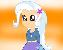 Size: 1006x795 | Tagged: safe, artist:7uprulez, trixie, equestria girls, g4, female, humanized, solo