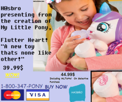 Size: 575x482 | Tagged: safe, princess flurry heart, pony, g4, season 6, best princess, buy our toys, credit card, engrish, fake, filly, hasbro, market, money, seems legit, shopping, target demographic