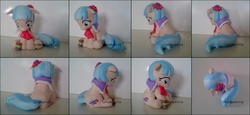 Size: 1024x470 | Tagged: safe, artist:ltiachan, coco pommel, g4, photos, rainbow thread, sculpture