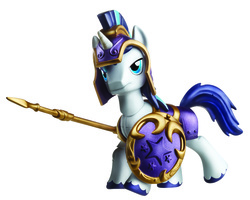 Size: 2994x2398 | Tagged: safe, shining armor, pony, unicorn, g4, official, armor, guardians of harmony, high res, male, shield, solo, spear, toy, weapon