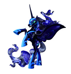 Size: 5643x5852 | Tagged: safe, nightmare moon, g4, official, absurd resolution, angry, fan series, female, guardians of harmony, solo, toy