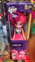 Size: 2432x4320 | Tagged: safe, pinkie pie, equestria girls, g4, hasbro, irl, photo, show accurate, toy, uncanny valley