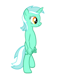 Size: 563x750 | Tagged: safe, artist:age3rcm, lyra heartstrings, anthro, unguligrade anthro, g4, animated, dumb running ponies, female, hand, lyra's humans, solo, walk cycle, wat, what has science done