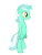 Size: 563x750 | Tagged: safe, artist:age3rcm, lyra heartstrings, anthro, unguligrade anthro, g4, animated, dumb running ponies, female, hand, lyra's humans, solo, walk cycle, wat, what has science done