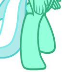 Size: 150x150 | Tagged: safe, artist:age3rcm, lyra heartstrings, anthro, g4, animated, dumb running ponies, female, walk cycle, why