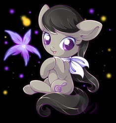 Size: 800x851 | Tagged: safe, artist:raininess, octavia melody, earth pony, pony, g4, chibi, cute, female, solo