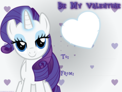 Size: 1024x769 | Tagged: safe, artist:justisanimation, rarity, g4, cute, female, solo, template, valentine's day