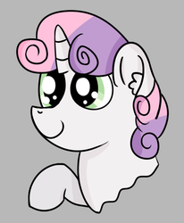 Size: 460x558 | Tagged: safe, artist:pastelhorses, sweetie belle, g4, cute, female, portrait, solo