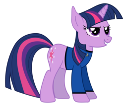 Size: 970x823 | Tagged: safe, artist:sonofaskywalker, twilight sparkle, g4, crossover, female, solo, spock, star trek, star trek (tos), twilight spockle