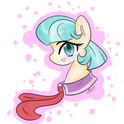 Size: 3000x3000 | Tagged: safe, artist:dashybrony2012, coco pommel, g4, female, high res, solo