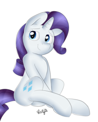 Size: 1280x1600 | Tagged: safe, artist:flufgun, rarity, pony, unicorn, g4, female, solo