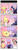 Size: 660x1867 | Tagged: safe, artist:sweetsound, angel bunny, fluttershy, human, g4, 4koma, ><, comic, crossover, crossover shipping, eyes closed, female, flower, homura akemi, inaba tewi, kantai collection, kissing, kitakami, lesbian, madoka kaname, ooi, puella magi madoka magica, reisen udongein inaba, rose, sakura trick, shipping, sonoda yuu, takayama haruka, touhou, valentine's day