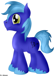 Size: 1495x2049 | Tagged: safe, artist:doktorwhooves, oc, oc only, oc:dayandey, earth pony, pony, blue, math, simple background, solo, transparent background, vector