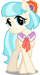Size: 3658x6820 | Tagged: safe, artist:itv-canterlot, coco pommel, earth pony, pony, g4, .ai available, .svg available, absurd resolution, cocobetes, cute, female, looking at you, mare, simple background, smiling, solo, transparent background, vector