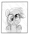 Size: 325x397 | Tagged: safe, artist:whydomenhavenipples, derpy hooves, pegasus, pony, g4, against glass, chest fluff, female, glass, grayscale, mare, monochrome, solo, tongue out, underhoof