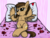 Size: 4096x3072 | Tagged: safe, artist:littlenaughtypony, oc, oc only, oc:harmony inkwell, armpits, bed, bedroom, bedroom eyes, bracelet, cute, rose, wife