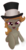 Size: 519x987 | Tagged: safe, artist:elppa, oc, oc only, hat, simple background, solo, top hat, transparent background