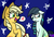 Size: 700x480 | Tagged: safe, artist:sapphireuniverse, applejack, coloratura, g4, blushing, female, heart, lesbian, ship:rarajack, shipping