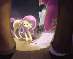 Size: 1250x1000 | Tagged: safe, artist:bugiling, fluttershy, pony, g4, bullying, crying