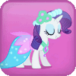 Size: 250x250 | Tagged: safe, artist:kero444, rarity, pony, g4, animated, clothes, cute, dancing, dancity, female, raribetes, silly, silly pony, solo