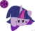 Size: 1094x990 | Tagged: safe, artist:silver-soldier, twilight sparkle, puffball, g4, blob, crossover, female, kirby, kirby (series), kirby twilight, kirbyfied, simple background, slashy intensifies, solo, species swap, transparent background, vector