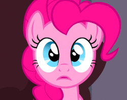 Size: 579x454 | Tagged: safe, screencap, pinkie pie, earth pony, pony, a friend in deed, g4, animated, cute, diapinkes, female, looking at you