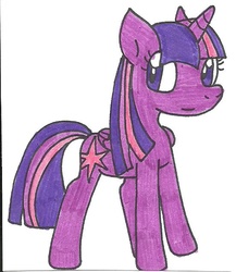 Size: 551x634 | Tagged: safe, artist:cmara, twilight sparkle, alicorn, pony, g4, female, mare, solo, traditional art, twilight sparkle (alicorn)