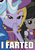 Size: 498x720 | Tagged: safe, edit, edited screencap, screencap, lavender lace, octavia melody, trixie, equestria girls, g4, my little pony equestria girls: rainbow rocks, caption, implied farting, smirk