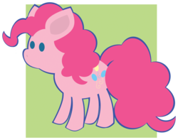 Size: 3939x3106 | Tagged: safe, artist:toonfreak, pinkie pie, earth pony, pony, g4, abstract background, female, mare, solo