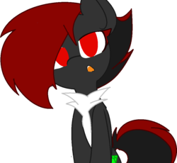 Size: 910x836 | Tagged: safe, artist:shanics, pony, male, ponified, shadow the hedgehog, simple background, solo, sonic the hedgehog, sonic the hedgehog (series), transparent background