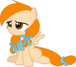Size: 830x729 | Tagged: safe, artist:riakapepsipony, artist:shanics, pony, cream the rabbit, ponified, simple background, solo, sonic the hedgehog (series), transparent background