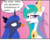 Size: 3254x2578 | Tagged: safe, artist:andy price, artist:doctor-derpy, princess celestia, princess luna, alicorn, pony, g4, :p, celestia is not amused, cute, duo, female, floppy ears, frown, glare, high res, majestic as fuck, mare, open mouth, raspberry, sarcasm, sisters, tongue out, unamused, wide eyes