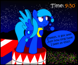 Size: 1600x1341 | Tagged: safe, artist:speedy526745, oc, oc only, oc:rivulette, barrel of doom, carnival night zone, crossover, solo, sonic 3 & knuckles, sonic the hedgehog (series), sonic the hedgehog 3