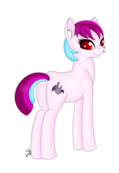 Size: 1570x2277 | Tagged: safe, artist:speed-chaser, oc, oc only, oc:applepieswcinnamon, earth pony, pony, birthday, present, red eyes, simple background, solo, transparent background