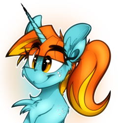 Size: 3000x3001 | Tagged: safe, artist:ralek, oc, oc only, oc:swift note, pony, unicorn, bust, cute, high res, portrait, solo