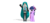 Size: 940x440 | Tagged: safe, artist:ultra-shounen-kai-z, twilight sparkle, g4, 3d, crossover, hatsune miku, mmd, simple background, transparent background, vocaloid