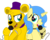 Size: 1500x1200 | Tagged: safe, artist:westrail642fan, oc, oc:crystal sky, alicorn, pony, robot, robot pony, alicorn oc, animatronic, crossover, five nights at freddy's, freckles, fredbear, freddy fazbear's pizzeria