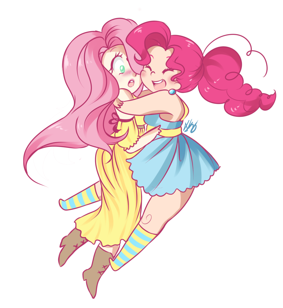 Pinkie pie fluttershy. Пинки и Флаттершай аниме. Флаттершай и Пинки Пай аниме. Пинки Пай Флаттершай и Искорка. Пинки Пай и Флаттершай люди.