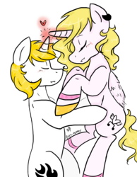 Size: 700x900 | Tagged: safe, artist:felly-pepper, oc, oc only, alicorn, pony, unicorn, female, male, shipping, straight