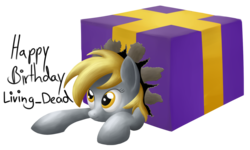 Size: 1709x1024 | Tagged: safe, artist:uber-dragon, derpy hooves, pegasus, pony, g4, female, mare, solo