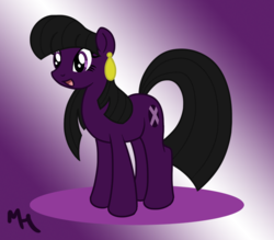 Size: 800x700 | Tagged: safe, artist:dracodragite, oc, oc only, oc:donna limber, pony, earring, non-mlp oc, piercing, ponified, solo