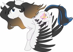 Size: 480x342 | Tagged: safe, artist:scarlett-letter, oc, oc only, oc:scarlett letter, alicorn, pony, alicorn oc, female, mare