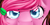 Size: 900x450 | Tagged: safe, artist:nothingspecialx9, pinkie pie, earth pony, pony, g4, close-up, eye, eyes, female, persona eyes, solo, stare