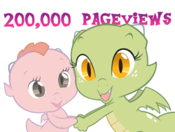 Size: 900x676 | Tagged: safe, artist:queencold, oc, oc only, oc:dither, oc:jade (queencold), dragon, baby dragon, celebration, dragon oc, dragoness, holding hands, milestone, simple background, text, transparent background