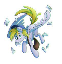Size: 1024x1053 | Tagged: safe, artist:nintala, derpy hooves, pegasus, pony, g4, female, hat, letter, mailbag, mailmare, mare, mouth hold, simple background, solo, white background